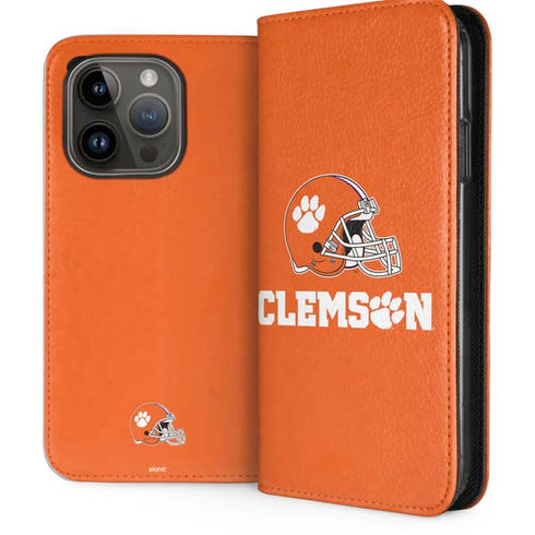 Clemson University Football iPhone 15 Pro Folio Case